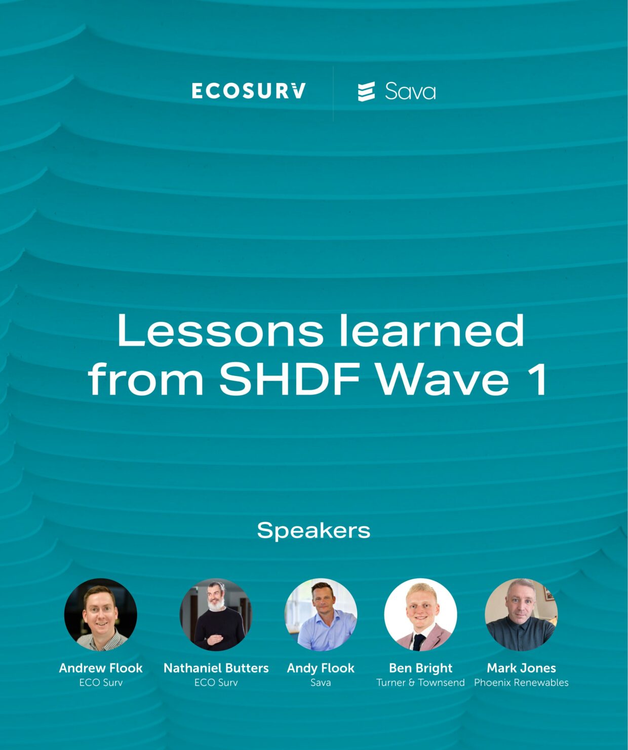 Webinar SHDF speakers